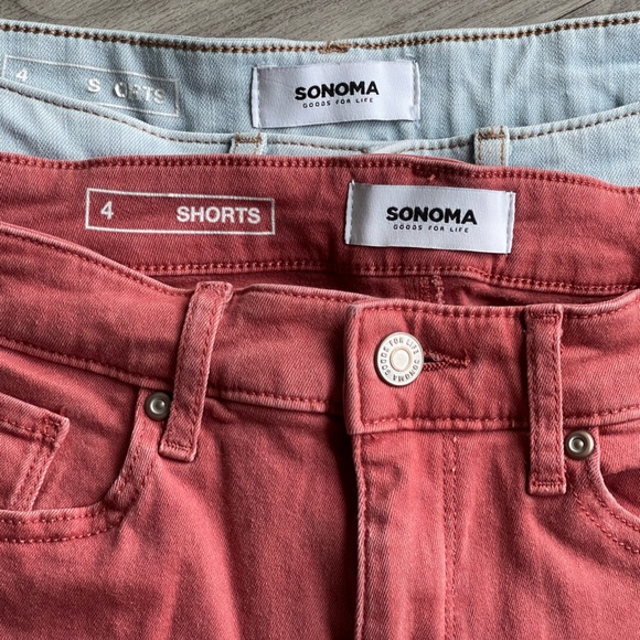 Size 4 Sonoma shorts bundle - Picture 3 of 3